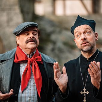 Don Camillo und Peppone (Foto: Lukas Tüg)