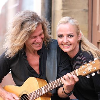 Sandie Wollasch & Matthias Hautsch (Foto: Karlheinz Goder)