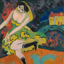 Ernst Ludwig Kirchner – Variététänzerin