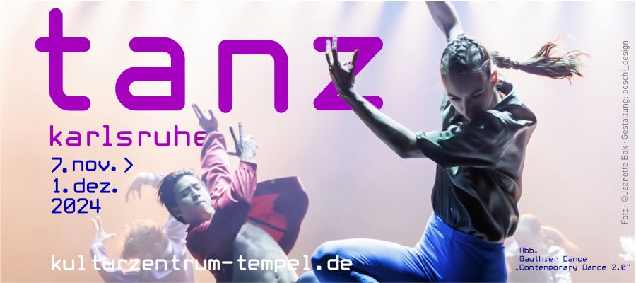 WERBUNG: Festival „Tanz Karlsruhe“ vom 7.11.-1.12.