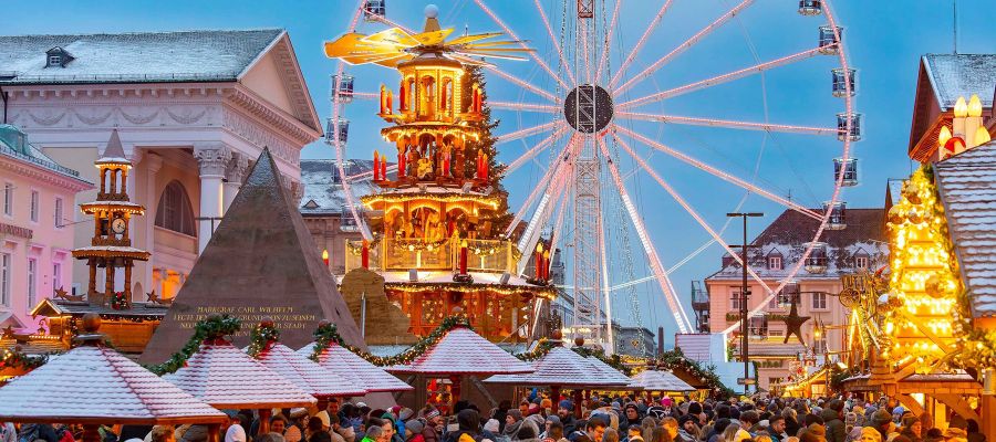 Karlsruher Christkindlesmarkt (Foto: KME/Jürgen Rösner)