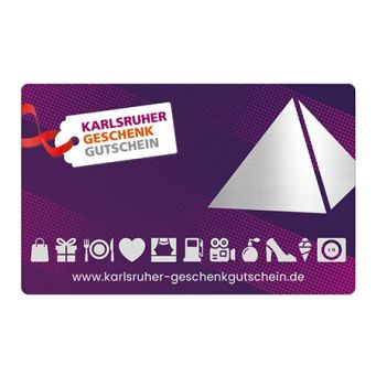 Karlsruher Geschenkgutschein