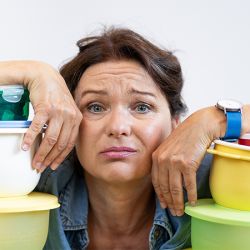 Die heilige Johanna der Einbauküche (Foto: Peter Jagusch)