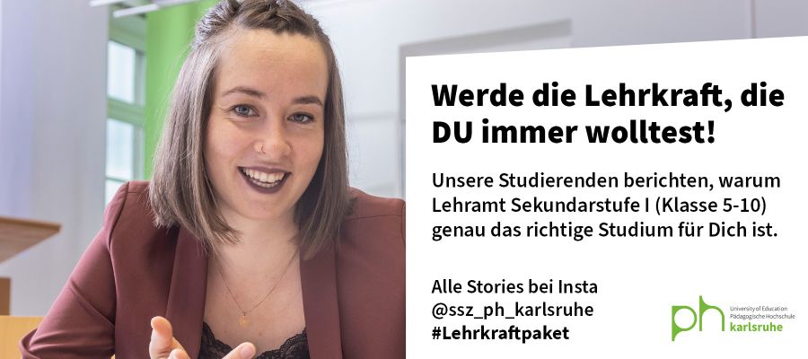 WERBUNG: Pädagogische Hochschule Karlsruhe